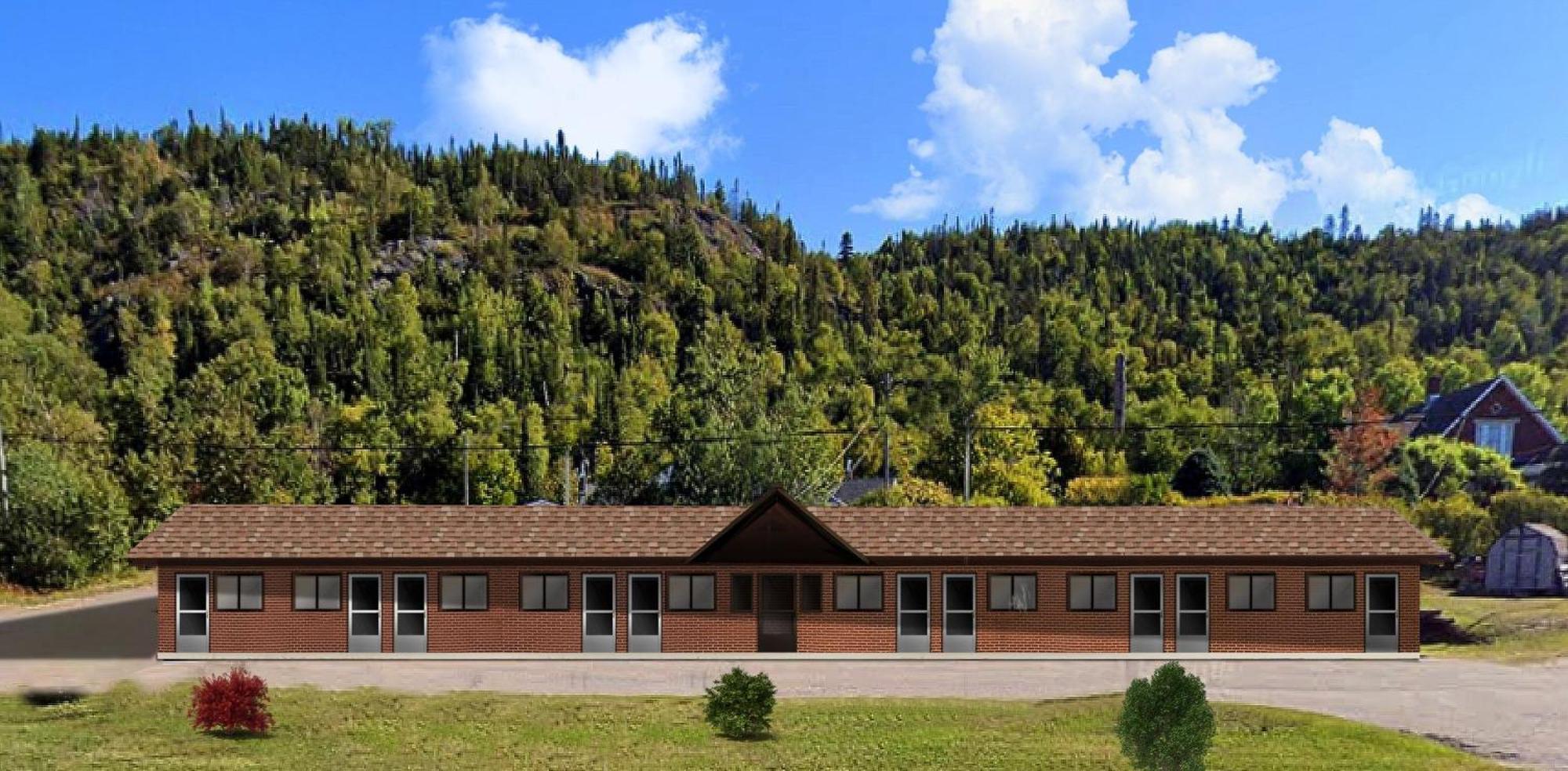 Sunset Motel Schreiber Eksteriør bilde